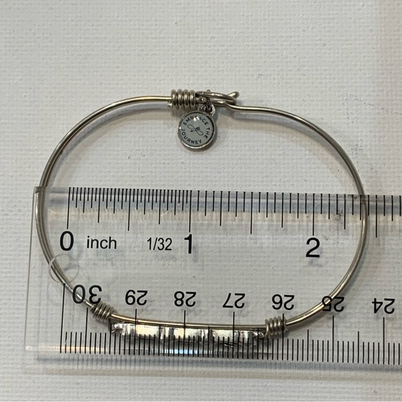 Luca + Danni Silver Bangle Bracelet - Picture 3 of 8